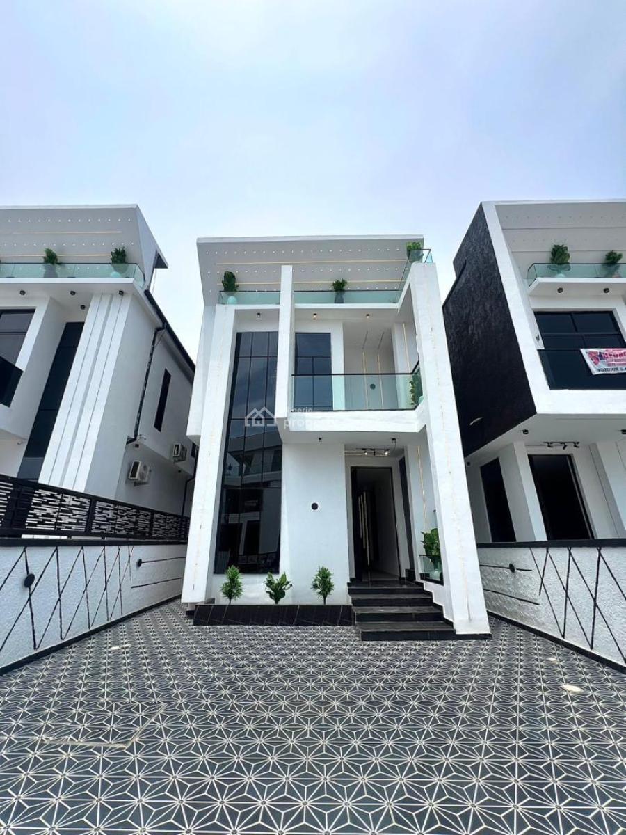 Luxurious 5 Bedroom Detached Duplex Plus Bq and Pool, Chevron, Lekki, Lagos, Detached Duplex for Sale