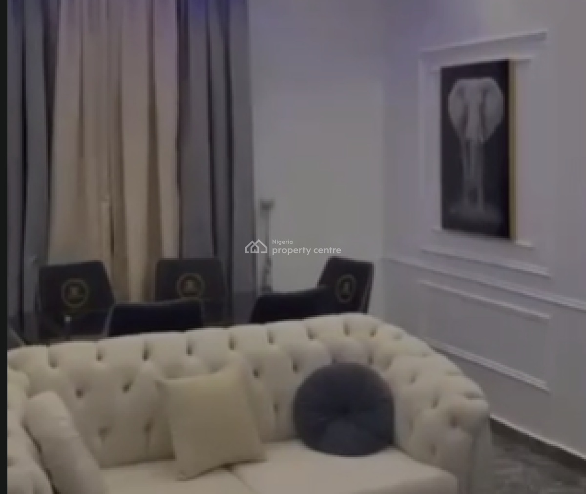 Premium 4 Bedroom Furnished Terrace Duplex with Bq, Peter Odili Road, Port Harcourt, Rivers, Terraced Duplex for Sale