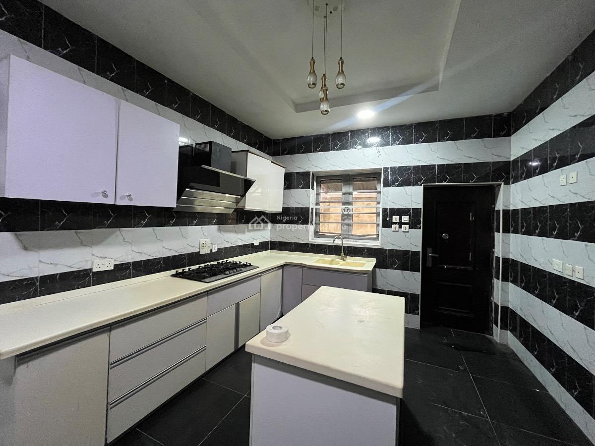Nice 4  Bedroom Duplex Fully Detached Bq Fully Service 24 Hours Light, Orchid Road Lekki Before Round About, Lekki, Lagos, Detached Duplex for Rent