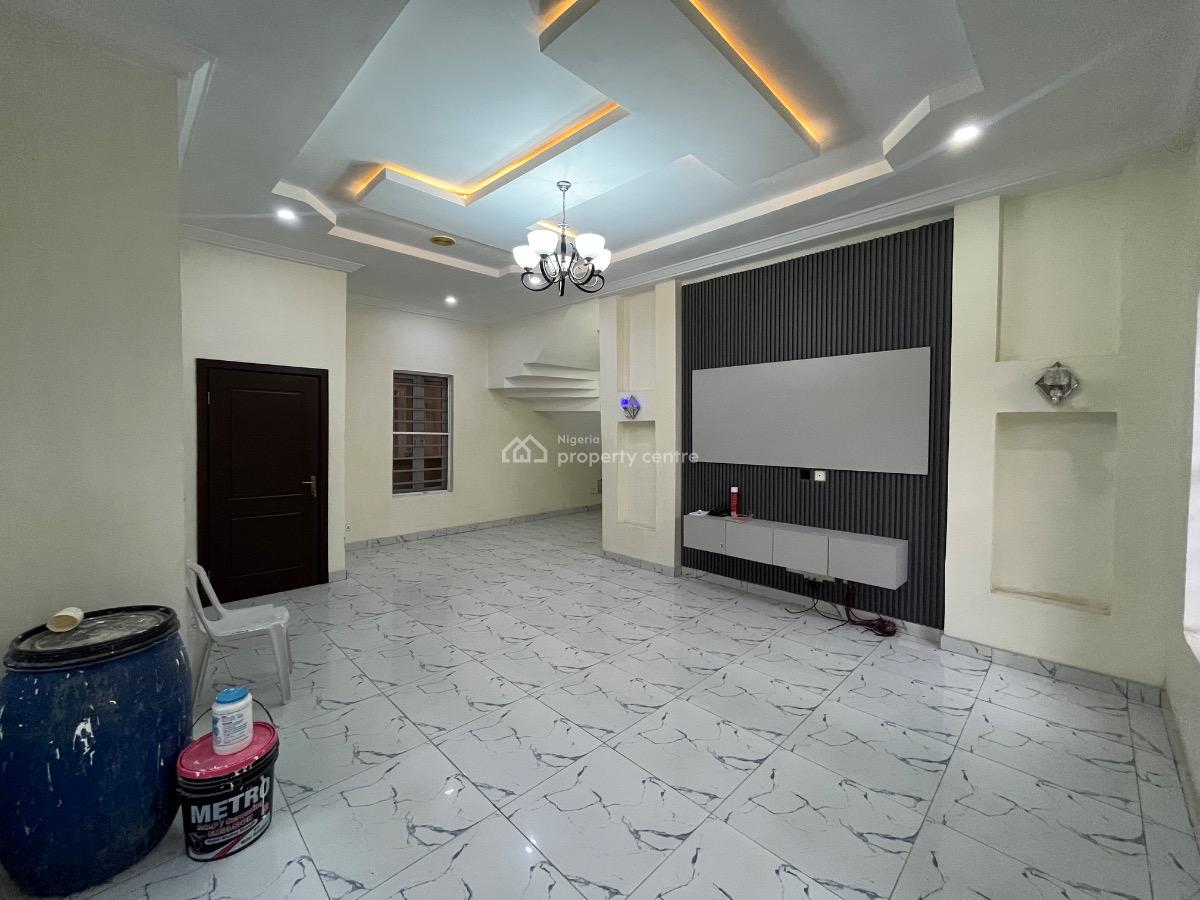 Nice 4  Bedroom Duplex Fully Detached Bq Fully Service 24 Hours Light, Orchid Road Lekki Before Round About, Lekki, Lagos, Detached Duplex for Rent