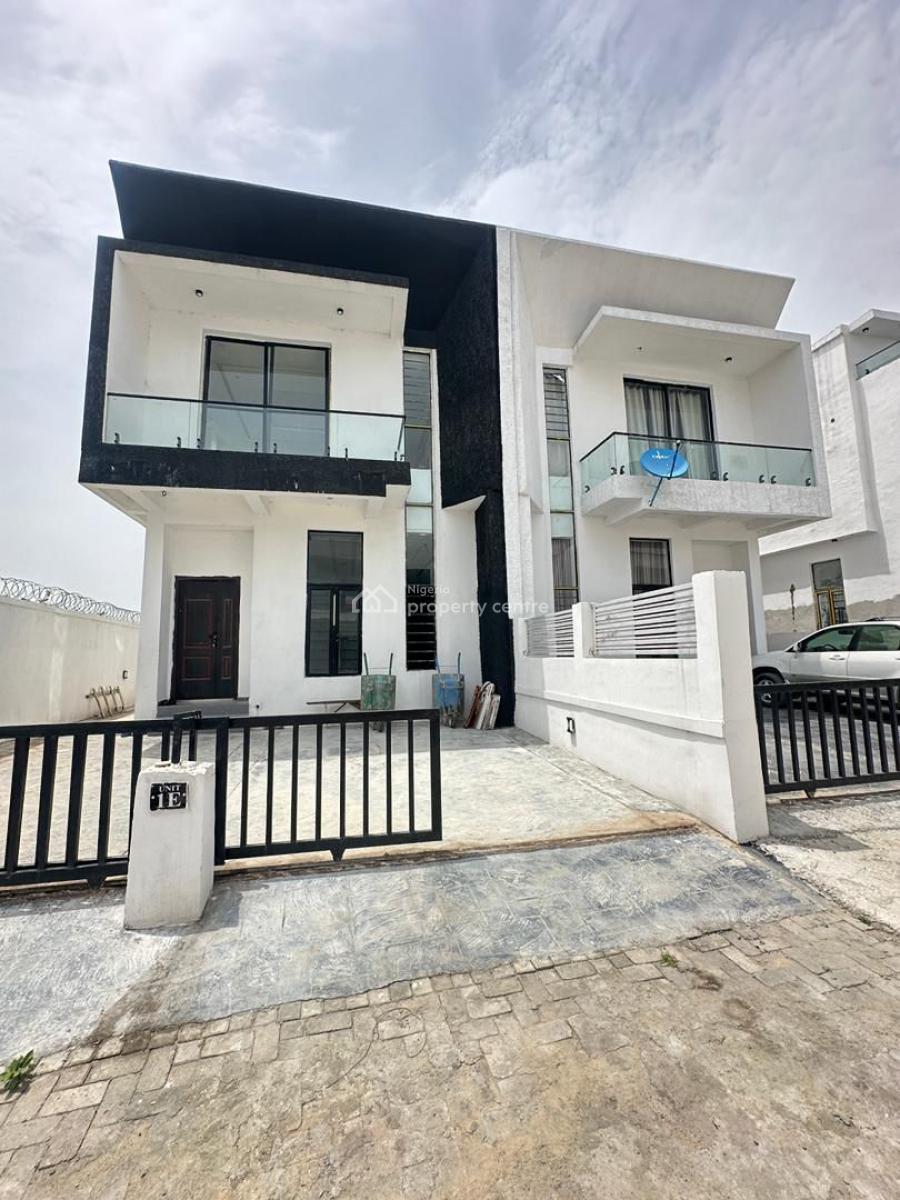 Spacious 4 Bedroom Semi Detached Duplex with Bq, Ajah, Lagos, Semi-detached Duplex for Sale