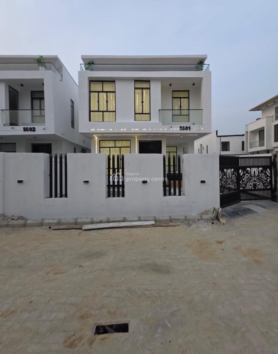Luxury 4bedroom Detached Duplex +bq, Chevron Lekki, Lekki Phase 1, Lekki, Lagos, House for Sale