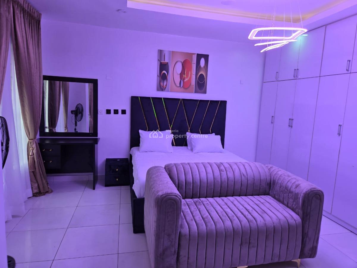 Luxury Furnished 4 Bedroom Terrace Duplex in a Secured Estate, Royal View Estate, Ikota, Lekki, Lagos, Terraced Duplex Short Let