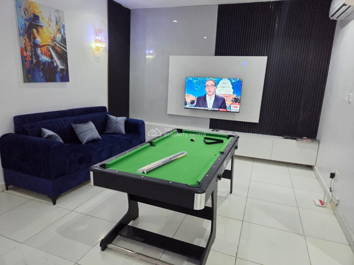 Luxury Furnished 4 Bedroom Terrace Duplex in a Secured Estate, Royal View Estate, Ikota, Lekki, Lagos, Terraced Duplex Short Let