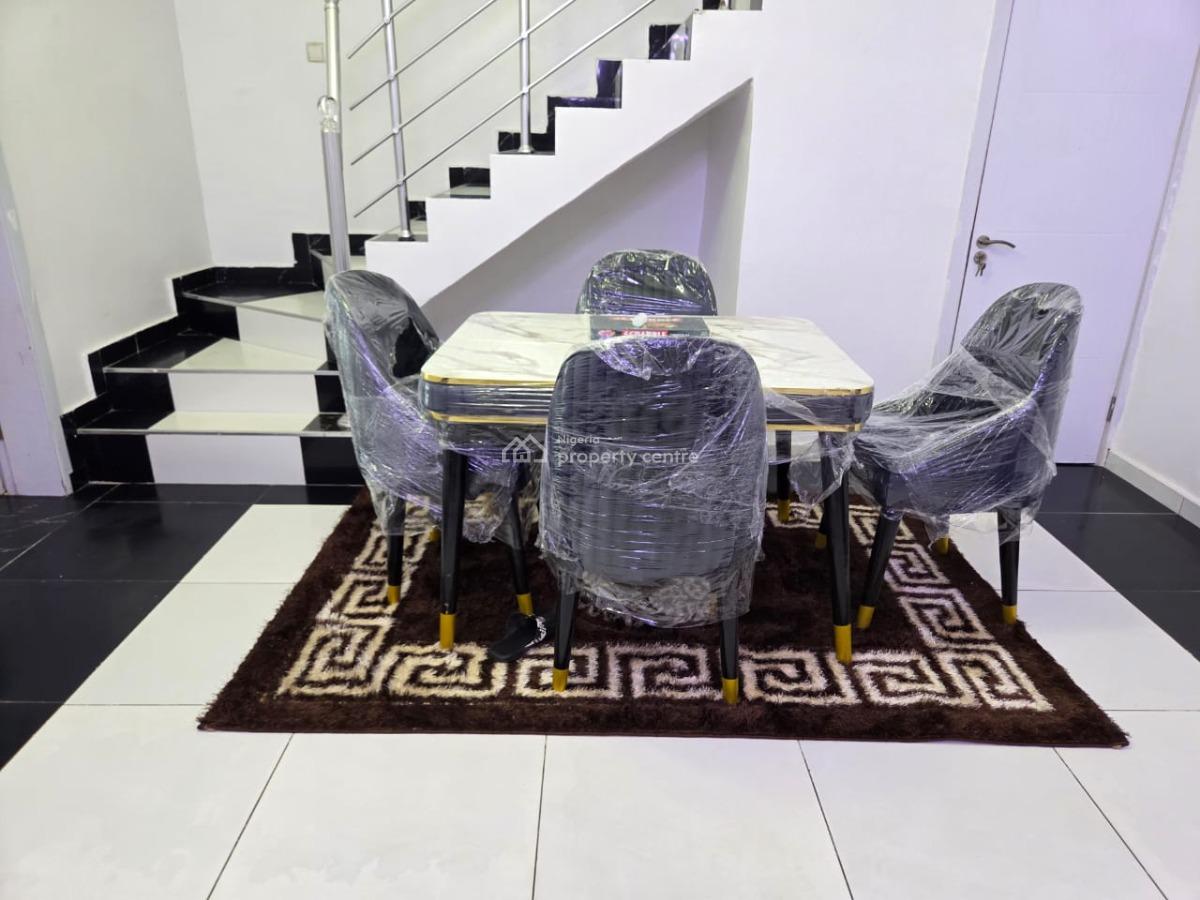 Luxury Furnished 4 Bedroom Terrace Duplex in a Secured Estate, Royal View Estate, Ikota, Lekki, Lagos, Terraced Duplex Short Let