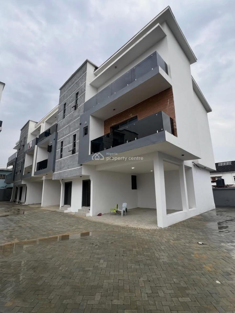 4 Bedroom Terrace Duplex with Bq, Ologolo Lekki, Ologolo, Lekki, Lagos, Terraced Duplex for Rent