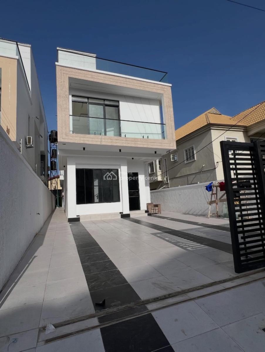 Luxury 5 Bedroom Fully Detached Duplex with a Bq and Swimming Pool, Ologolo Lekki, Ologolo, Lekki, Lagos, Detached Duplex for Rent