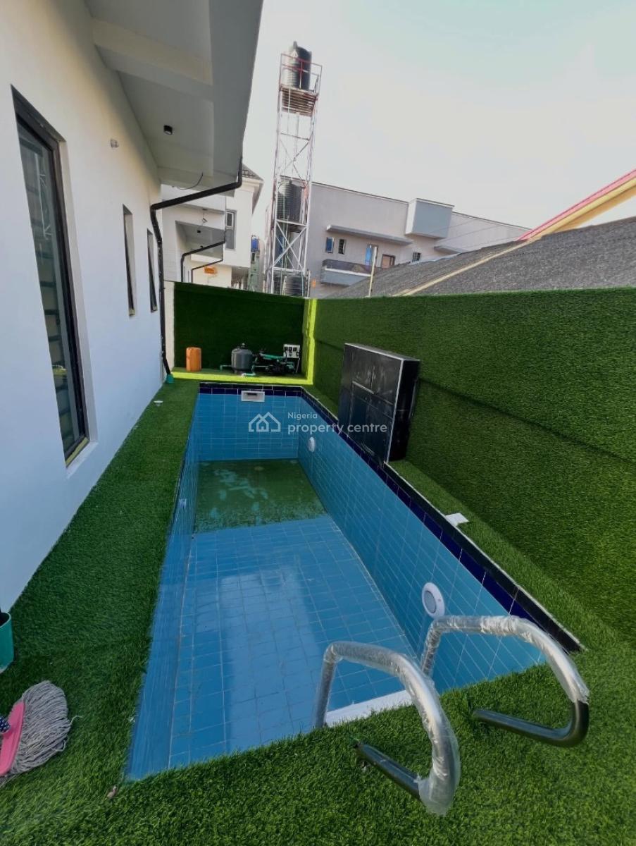 Luxury 5 Bedroom Fully Detached Duplex with a Bq and Swimming Pool, Ologolo Lekki, Ologolo, Lekki, Lagos, Detached Duplex for Rent