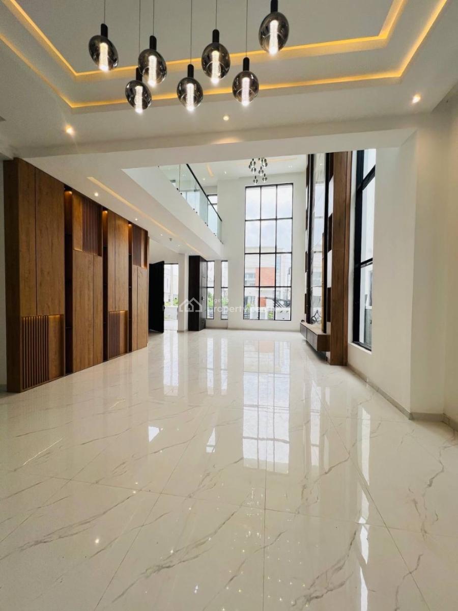 5 Bedroom Fully Detached Duplex+ Bq, Cinema, Rooftop Terrace, & Poo., Spacious Magnificent Home in The Best & Greenry Estate in Ikota, Ikota, Lekki, Lagos, Detached Duplex for Sale