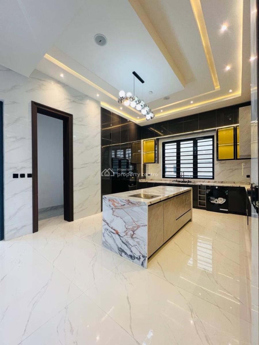 5 Bedroom Fully Detached Duplex+ Bq, Cinema, Rooftop Terrace, & Poo., Spacious Magnificent Home in The Best & Greenry Estate in Ikota, Ikota, Lekki, Lagos, Detached Duplex for Sale