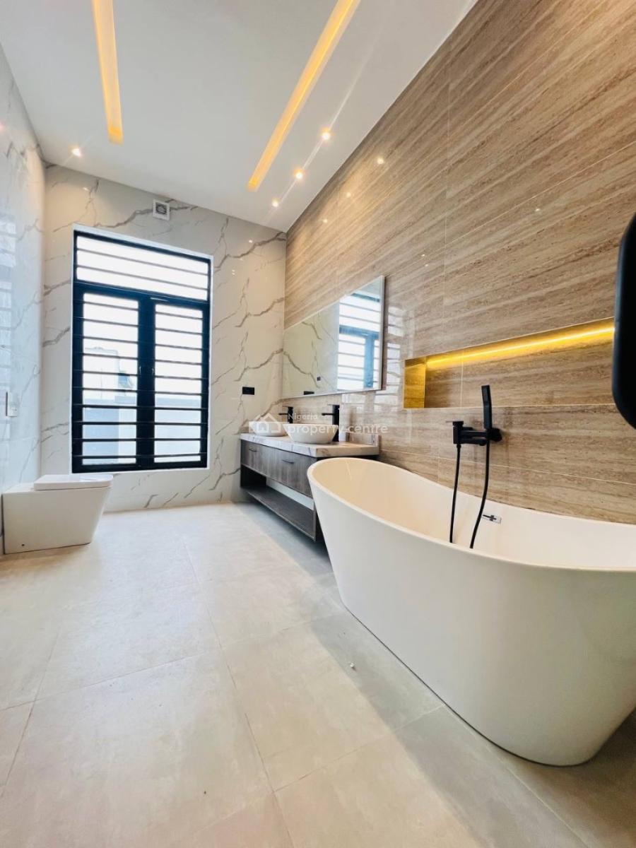 5 Bedroom Fully Detached Duplex+ Bq, Cinema, Rooftop Terrace, & Poo., Spacious Magnificent Home in The Best & Greenry Estate in Ikota, Ikota, Lekki, Lagos, Detached Duplex for Sale