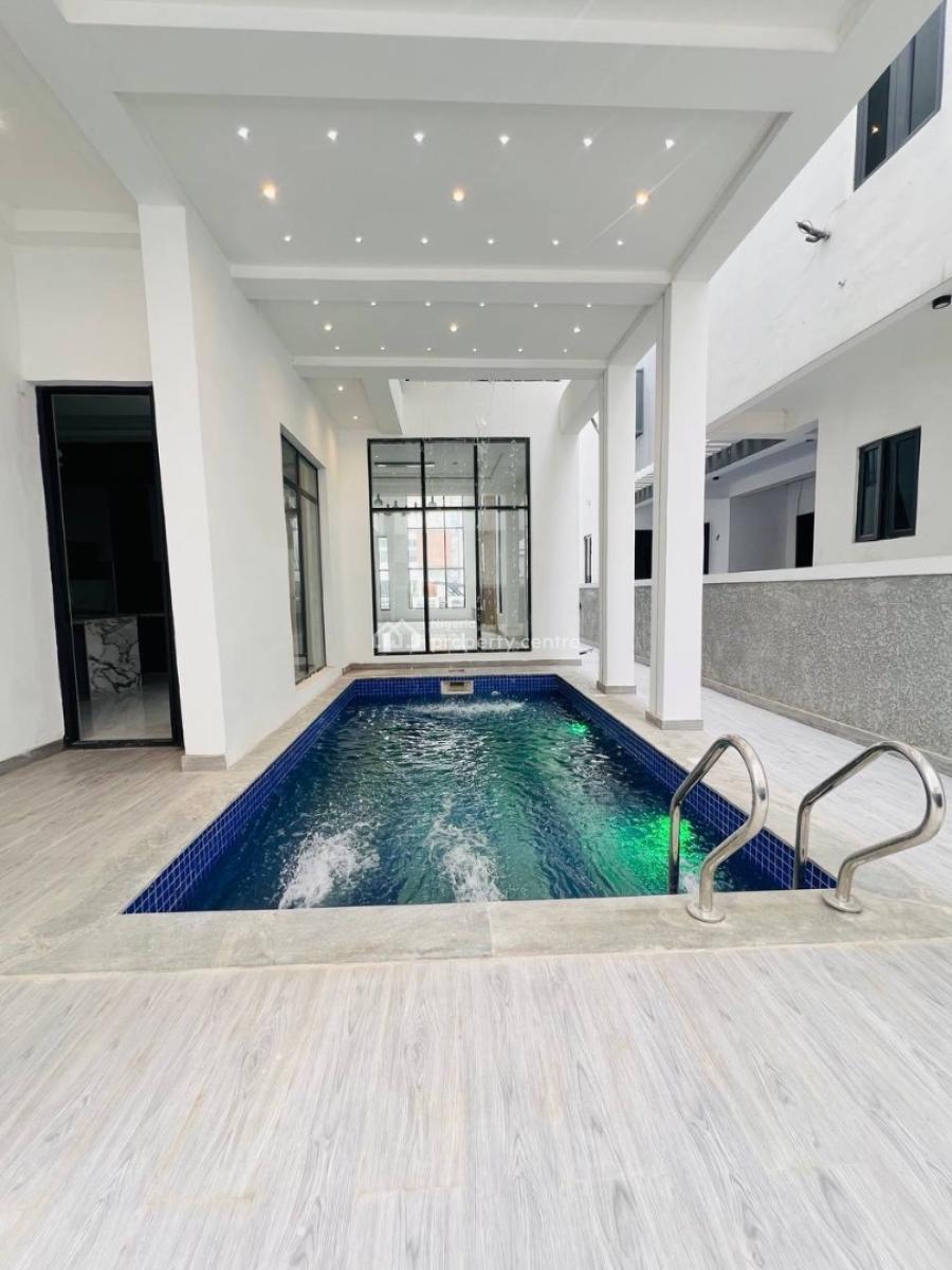 5 Bedroom Fully Detached Duplex+ Bq, Cinema, Rooftop Terrace, & Poo., Spacious Magnificent Home in The Best & Greenry Estate in Ikota, Ikota, Lekki, Lagos, Detached Duplex for Sale