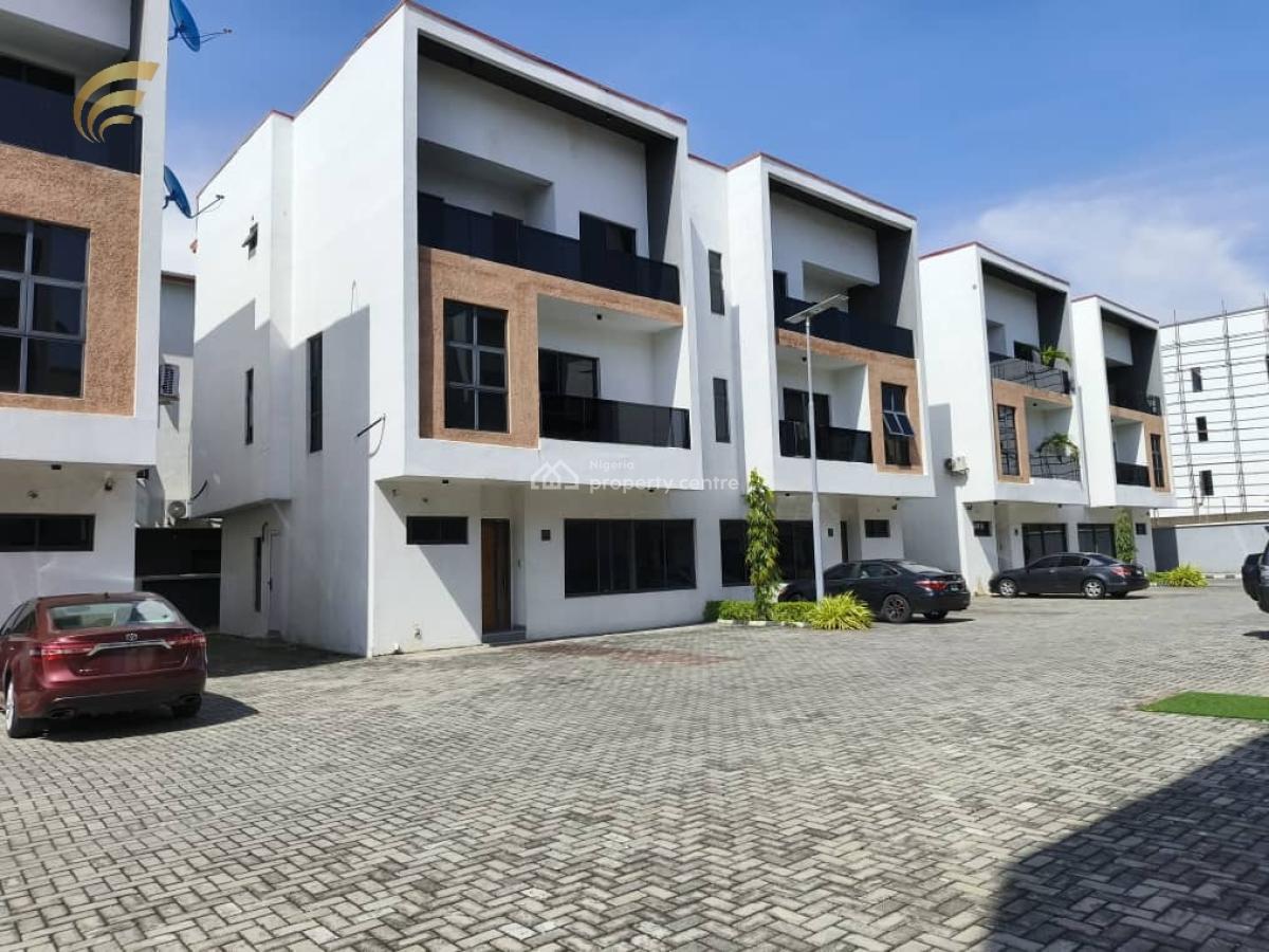 Brand New Furnished 4-bedroom Terrace Duplex with Bq, Off Freedom Way, Lekki Phase 1, Lekki, Lagos, Terraced Duplex for Rent