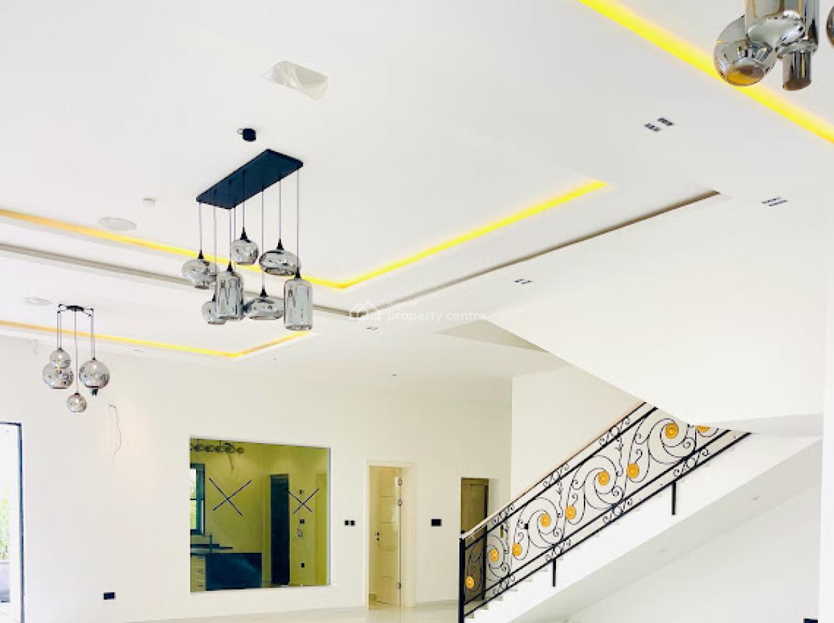 Gigantic 6 Bedroom Fully Detached Home + 2 Bqs, Cinema & Swimming Pool, Northern Foreshore Estate, Chevron, Lekki, Lagos, Detached Duplex for Sale
