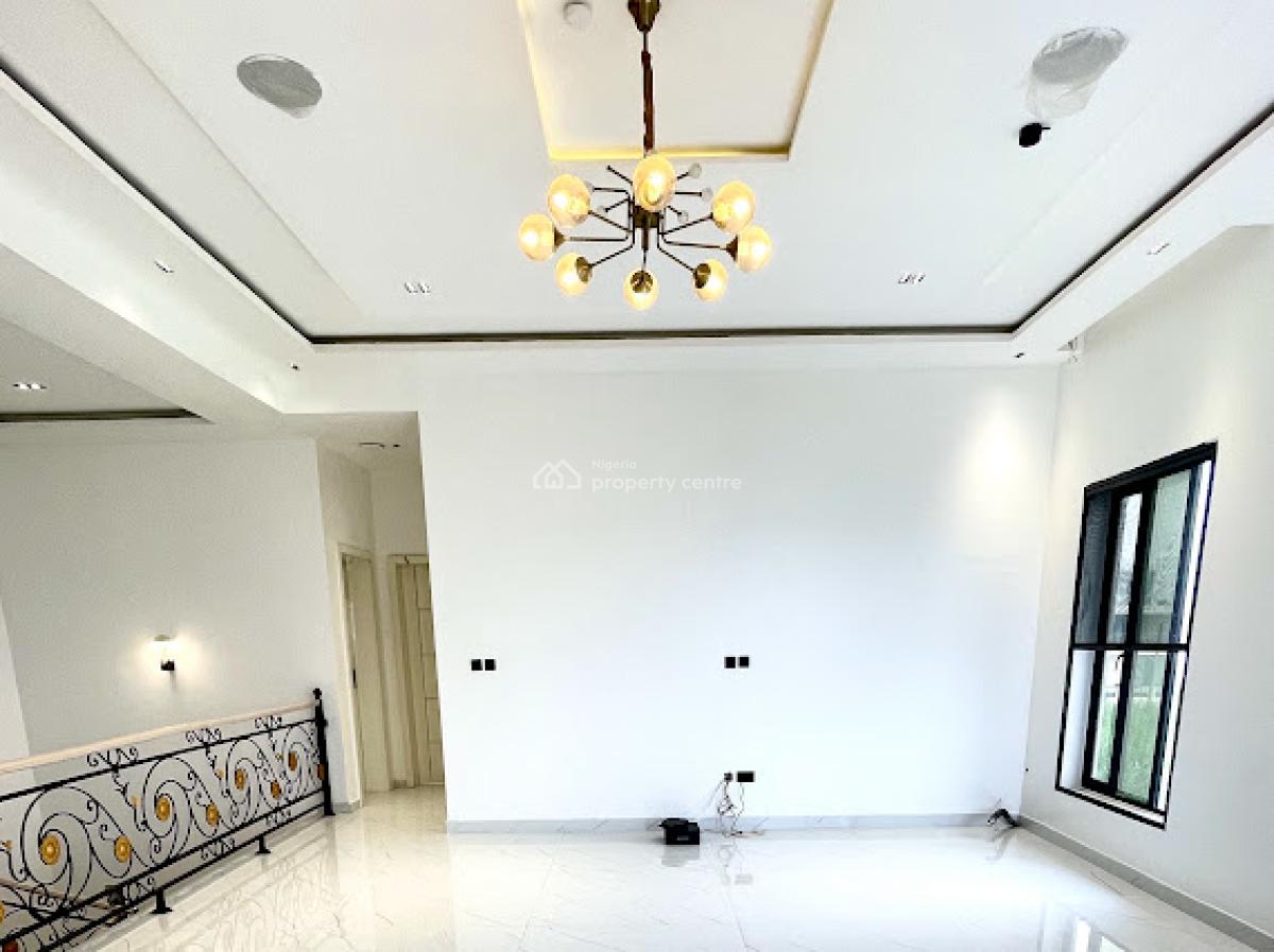 Gigantic 6 Bedroom Fully Detached Home + 2 Bqs, Cinema & Swimming Pool, Northern Foreshore Estate, Chevron, Lekki, Lagos, Detached Duplex for Sale
