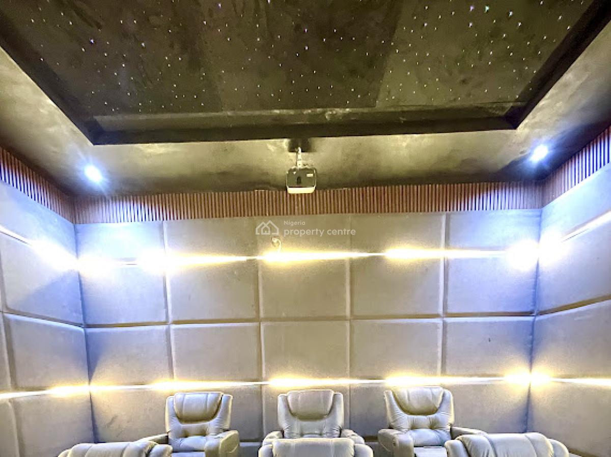 Gigantic 6 Bedroom Fully Detached Home + 2 Bqs, Cinema & Swimming Pool, Northern Foreshore Estate, Chevron, Lekki, Lagos, Detached Duplex for Sale