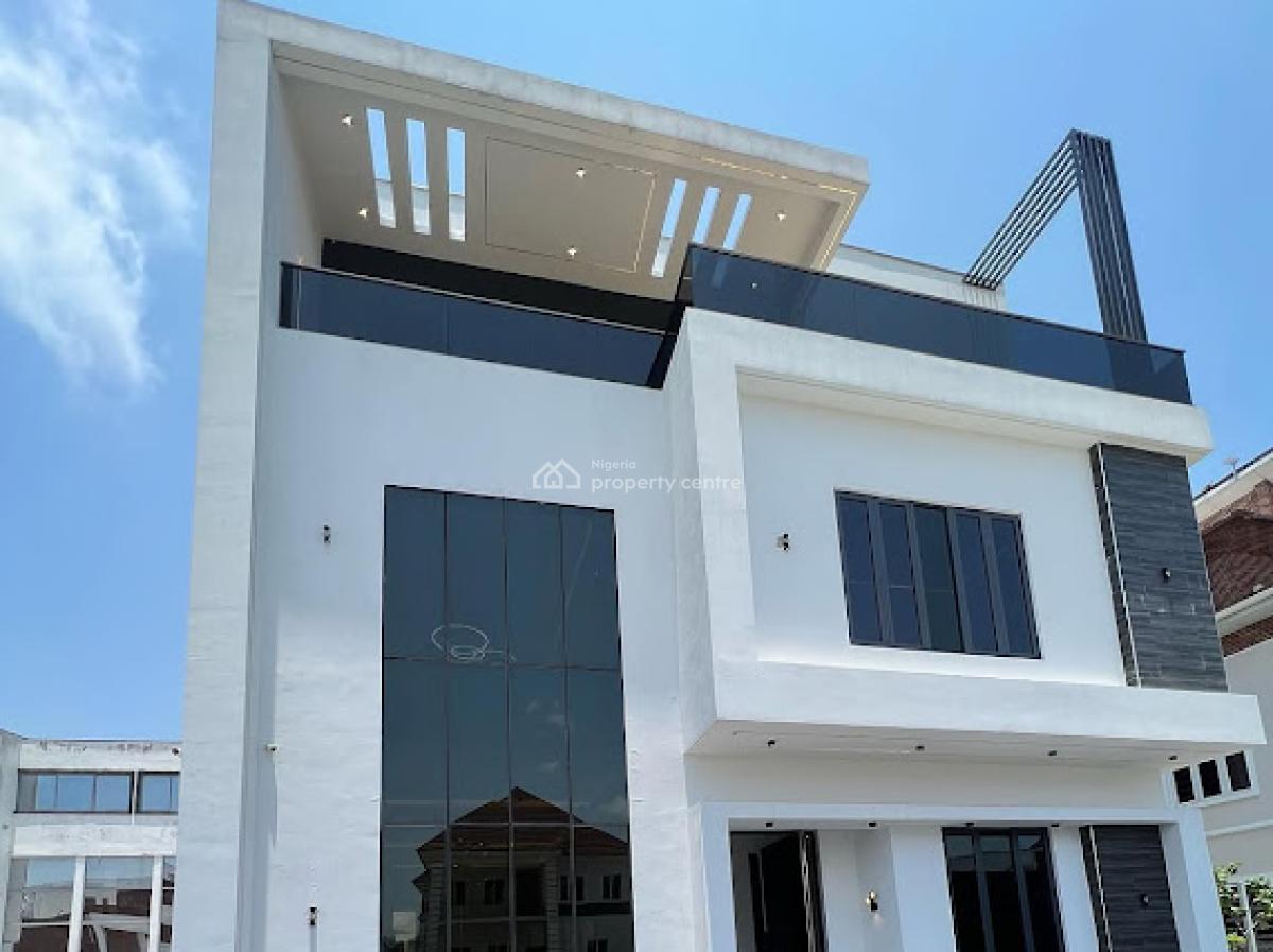 Exquisite Luxury Automated 5 Bedroom Duplex + 2 Room Bq, Cinema & Pool, Pinnock Beach Estate, Lekki, Lagos, Detached Duplex for Sale