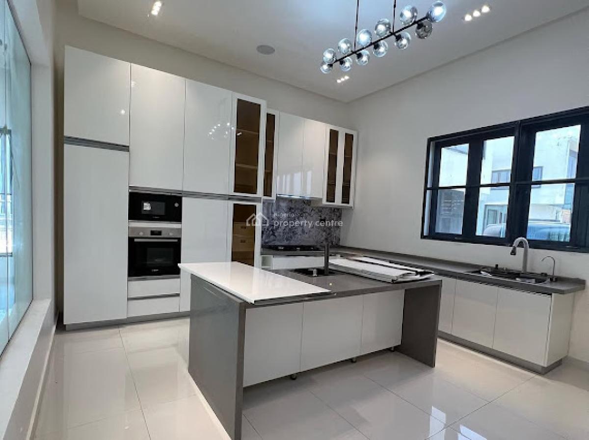 Exquisite Luxury Automated 5 Bedroom Duplex + 2 Room Bq, Cinema & Pool, Pinnock Beach Estate, Lekki, Lagos, Detached Duplex for Sale