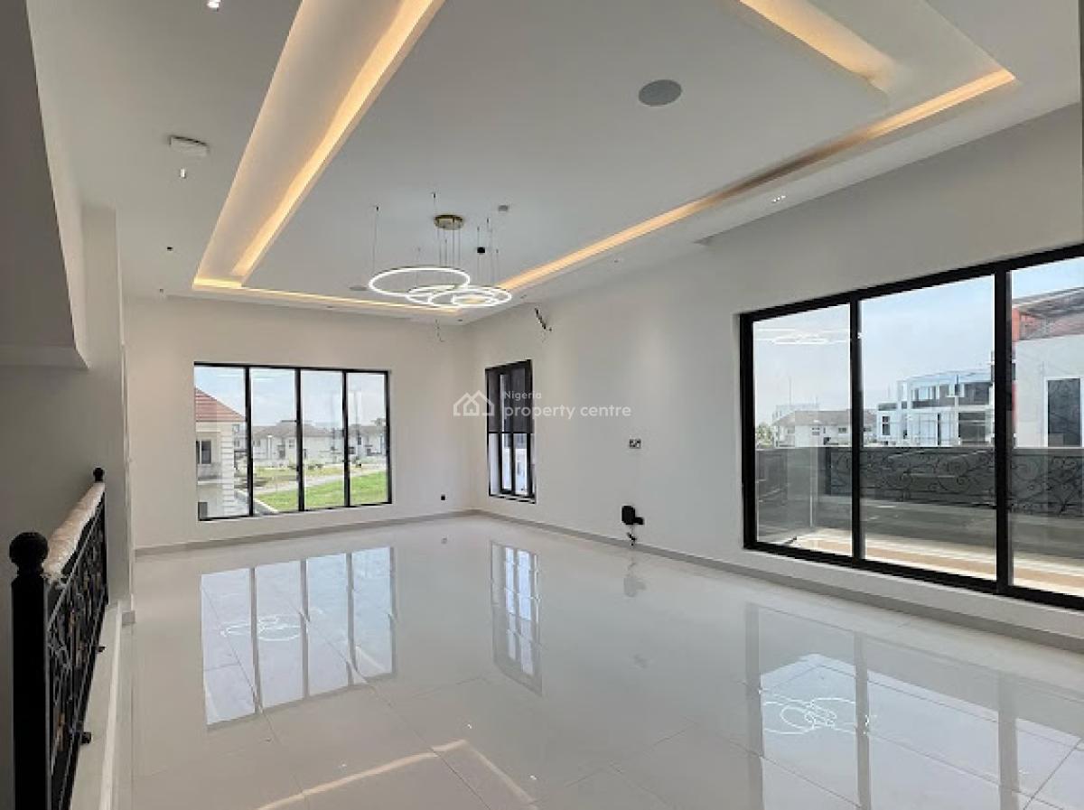 Exquisite Luxury Automated 5 Bedroom Duplex + 2 Room Bq, Cinema & Pool, Pinnock Beach Estate, Lekki, Lagos, Detached Duplex for Sale