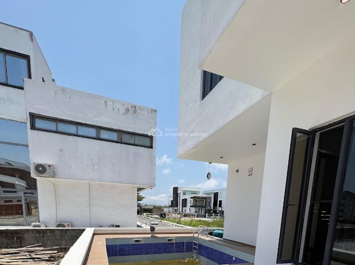 Exquisite Luxury Automated 5 Bedroom Duplex + 2 Room Bq, Cinema & Pool, Pinnock Beach Estate, Lekki, Lagos, Detached Duplex for Sale