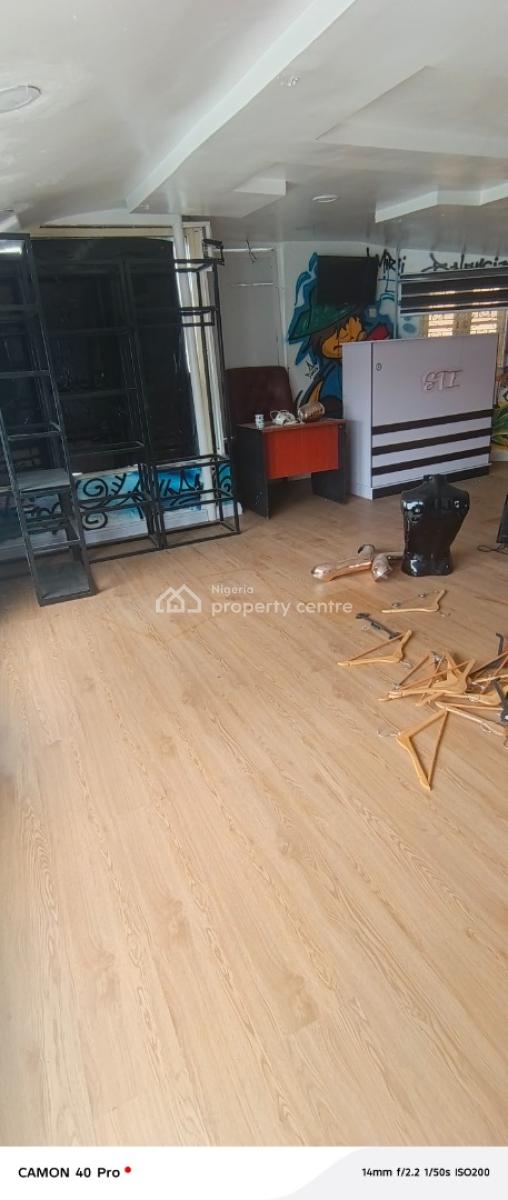 Shop Space Upstairs Facing The Road in Lekki Phase 1, Fola Osibo Road, Lekki Phase 1, Lekki, Lagos, Shop for Rent