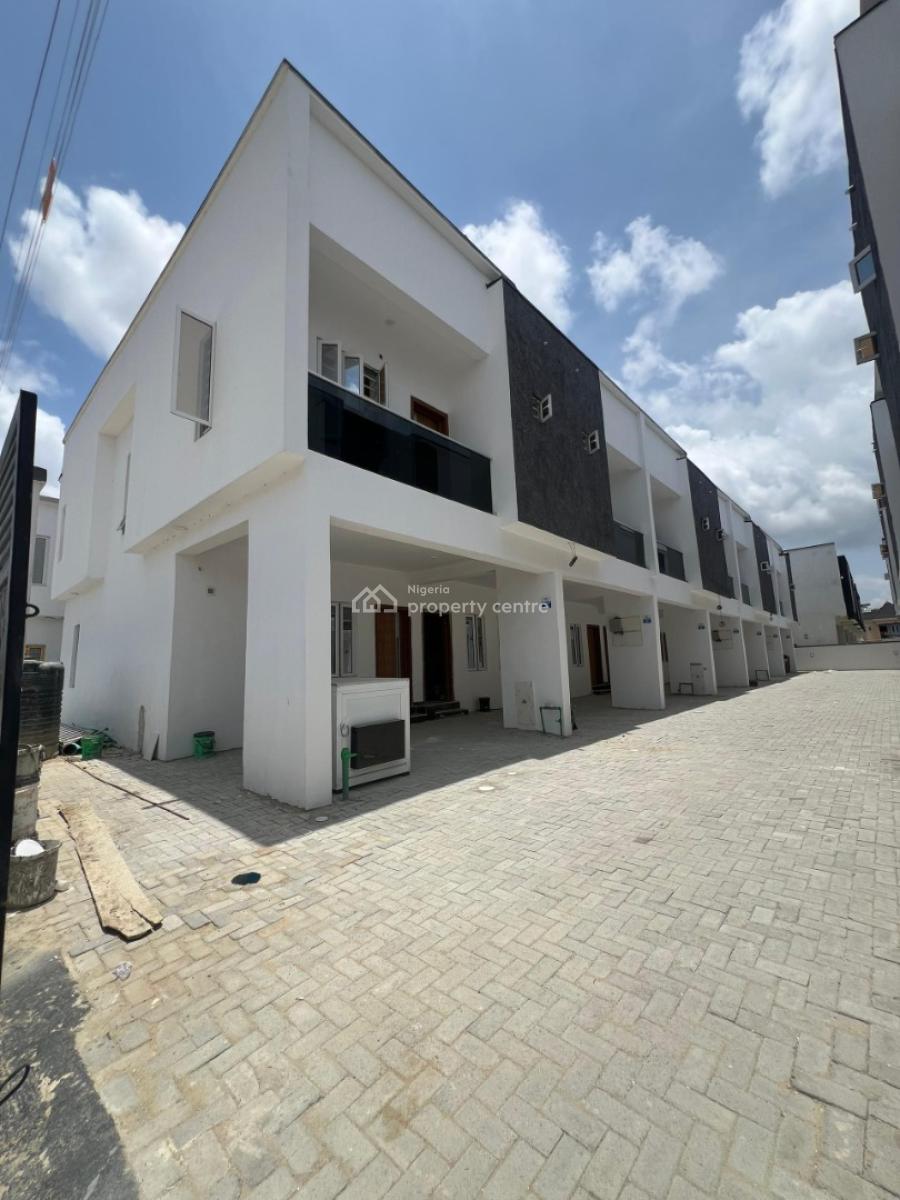 Nicely Built Luxury 3 Bedrooms Terrace Duplex in a Gated Estate, General Paint Bustop, Ajah, Lagos, Terraced Duplex for Sale