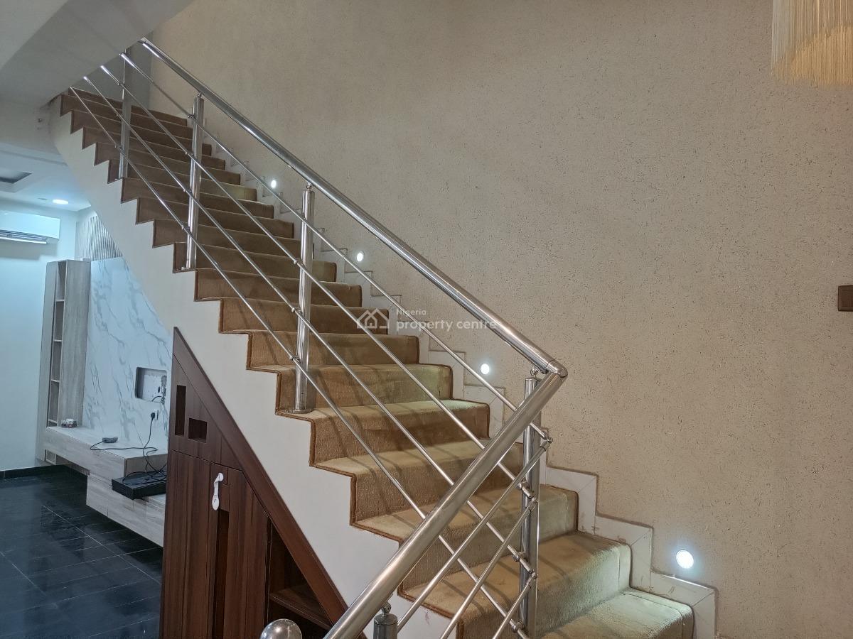 Superbly Finished 4 Bedroom Terrace + 1 Room  Bq, 6 Oba Idowu Oniru Estate, Oniru, Victoria Island (vi), Lagos, Terraced Duplex for Rent