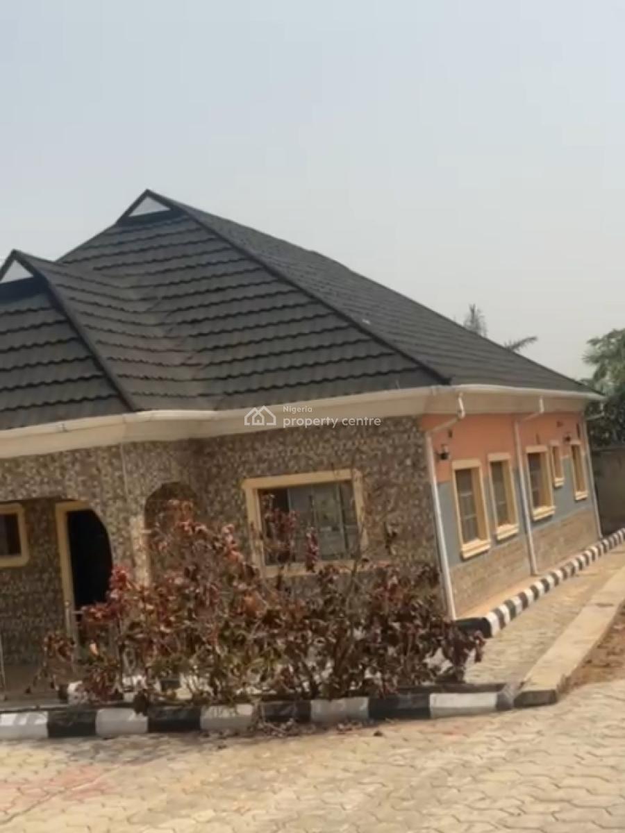 New Built 3 Bedroom Bungalow on 2 Plots, Agunbeleow, Osogbo, Osun, Detached Bungalow for Sale