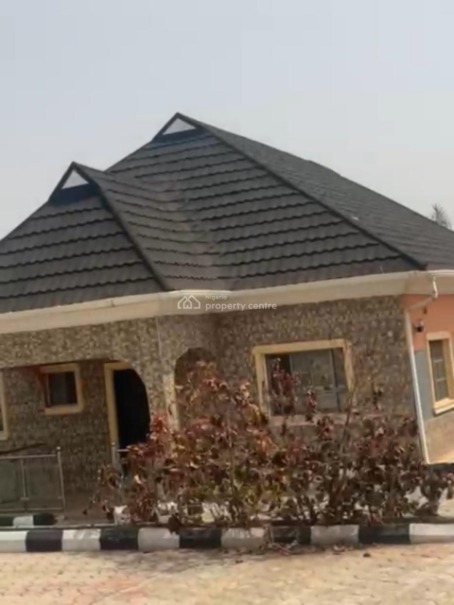 New Built 3 Bedroom Bungalow on 2 Plots, Agunbeleow, Osogbo, Osun, Detached Bungalow for Sale