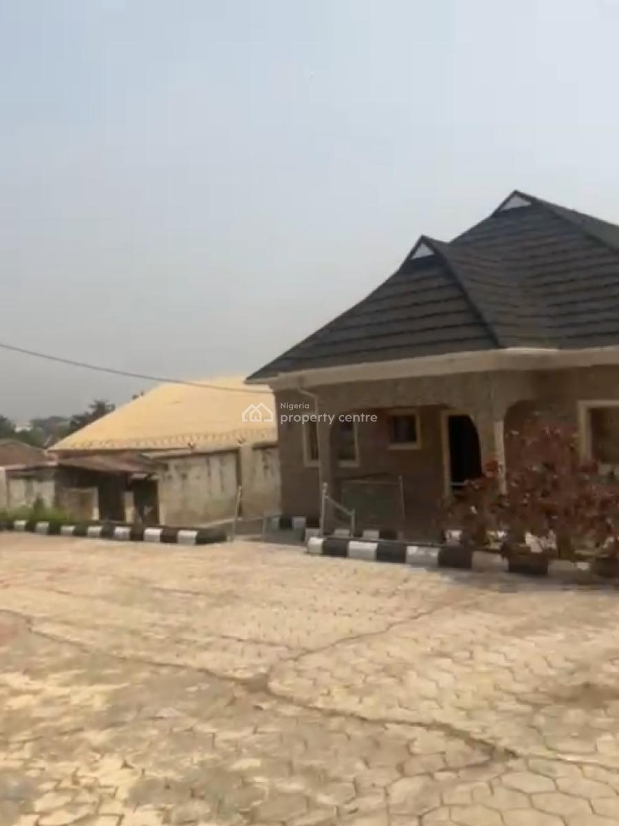 New Built 3 Bedroom Bungalow on 2 Plots, Agunbeleow, Osogbo, Osun, Detached Bungalow for Sale