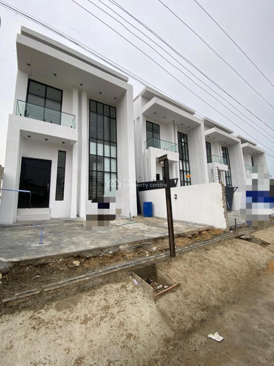 Exquisite 4bedroom Duplex Fully Detached with a Bq, Sangotedo, Ajah, Lagos, Detached Duplex for Sale