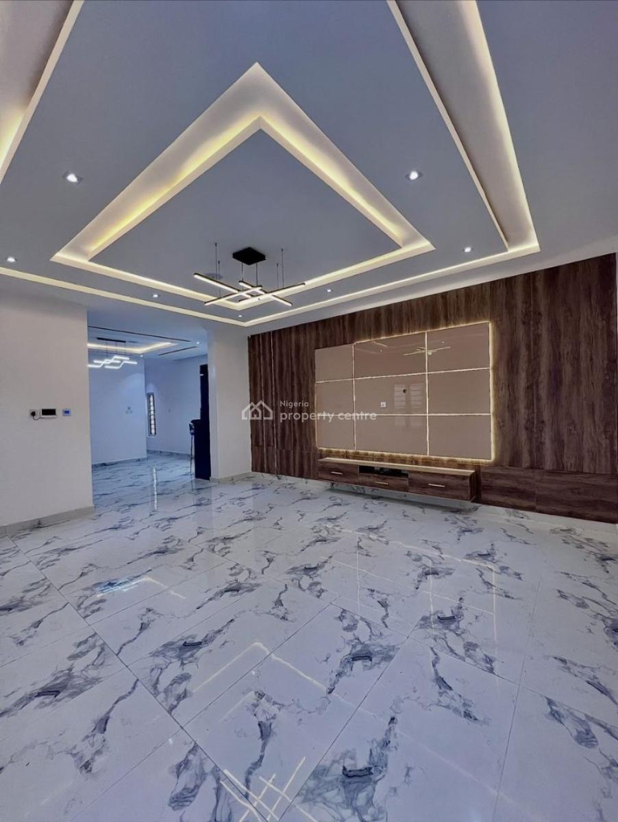 Exclusively Finished 5 Bedrooms Detached Luxury Home & Pool, Chevron, Lekki, Lagos, Detached Duplex for Sale
