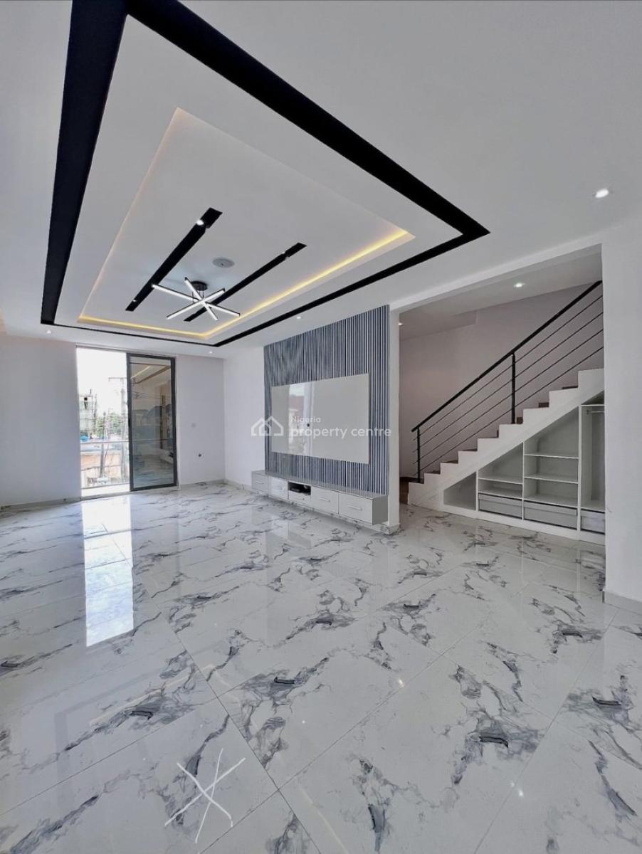 Exclusively Finished 5 Bedrooms Detached Luxury Home & Pool, Chevron, Lekki, Lagos, Detached Duplex for Sale