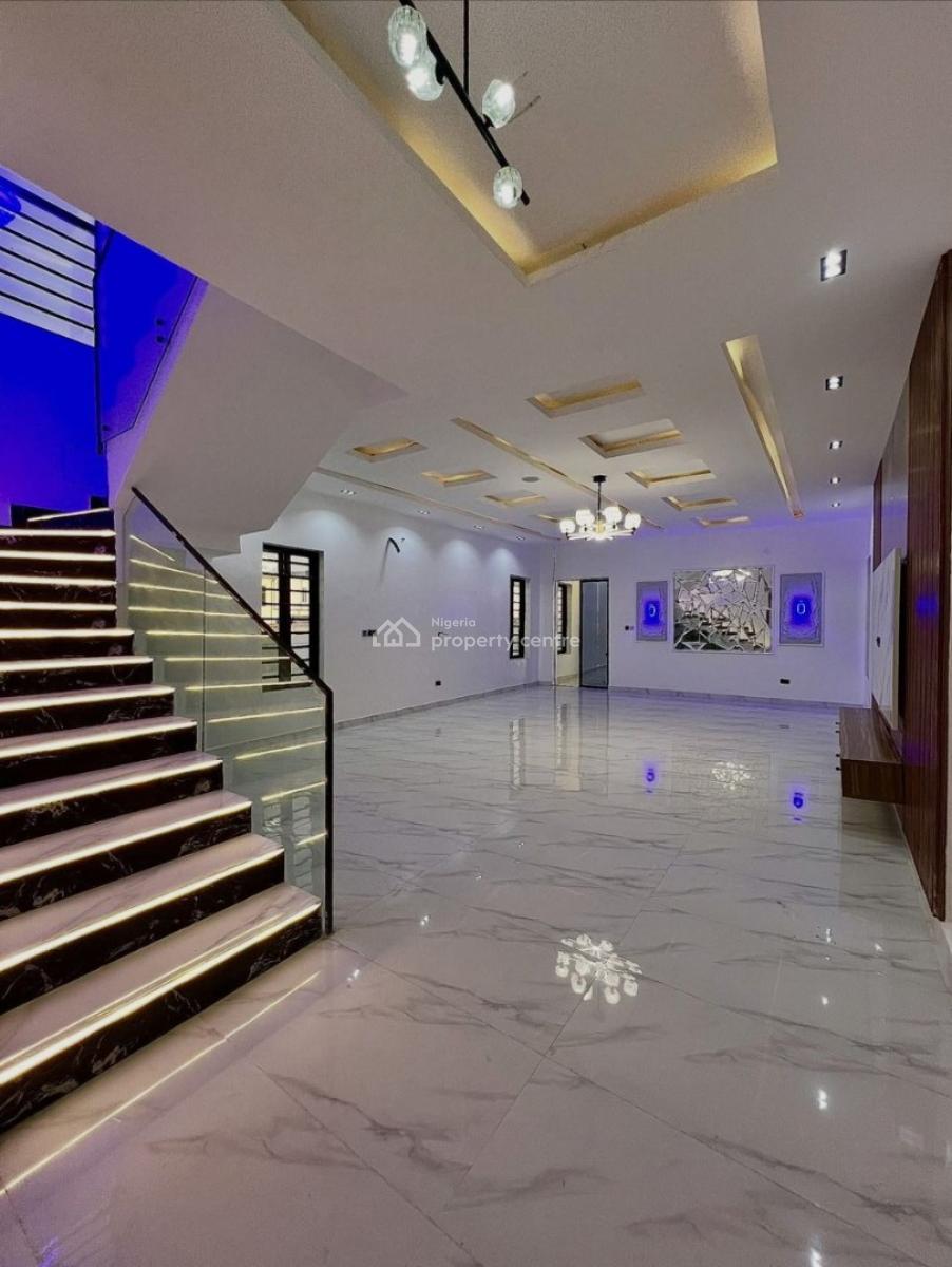 Exclusively Finished 5 Bedrooms Detached Luxury Home & Pool, Orchid, Lekki, Lagos, Detached Duplex for Sale