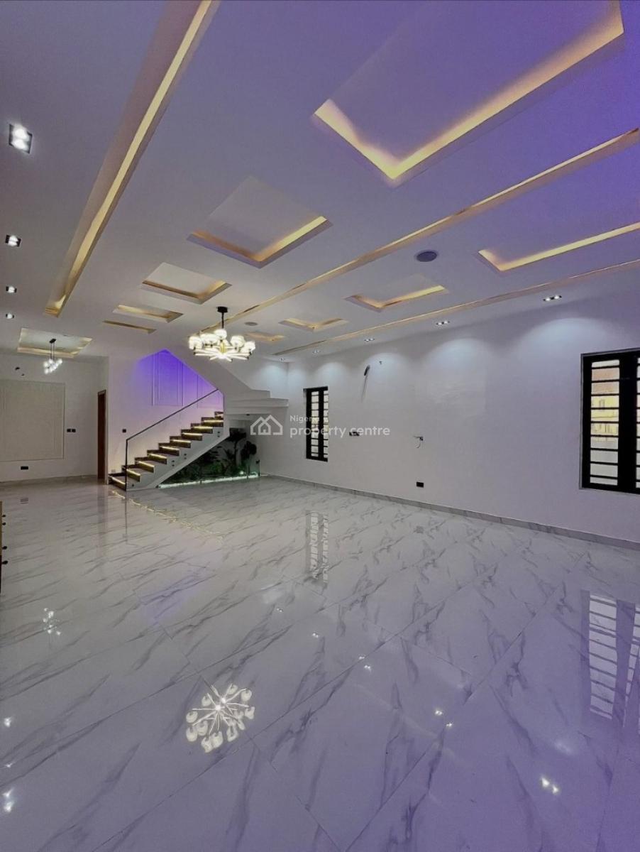 Exclusively Finished 5 Bedrooms Detached Luxury Home & Pool, Orchid, Lekki, Lagos, Detached Duplex for Sale