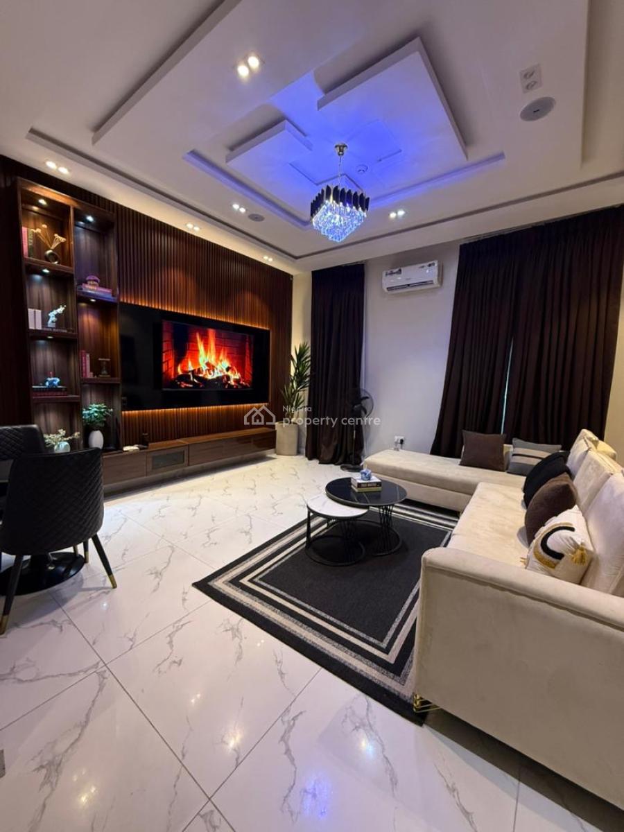 Newly Built 3 Bedroom Self Compound Duplex, Mufutau Eletu Road, Osapa, Lekki, Lagos, House Short Let