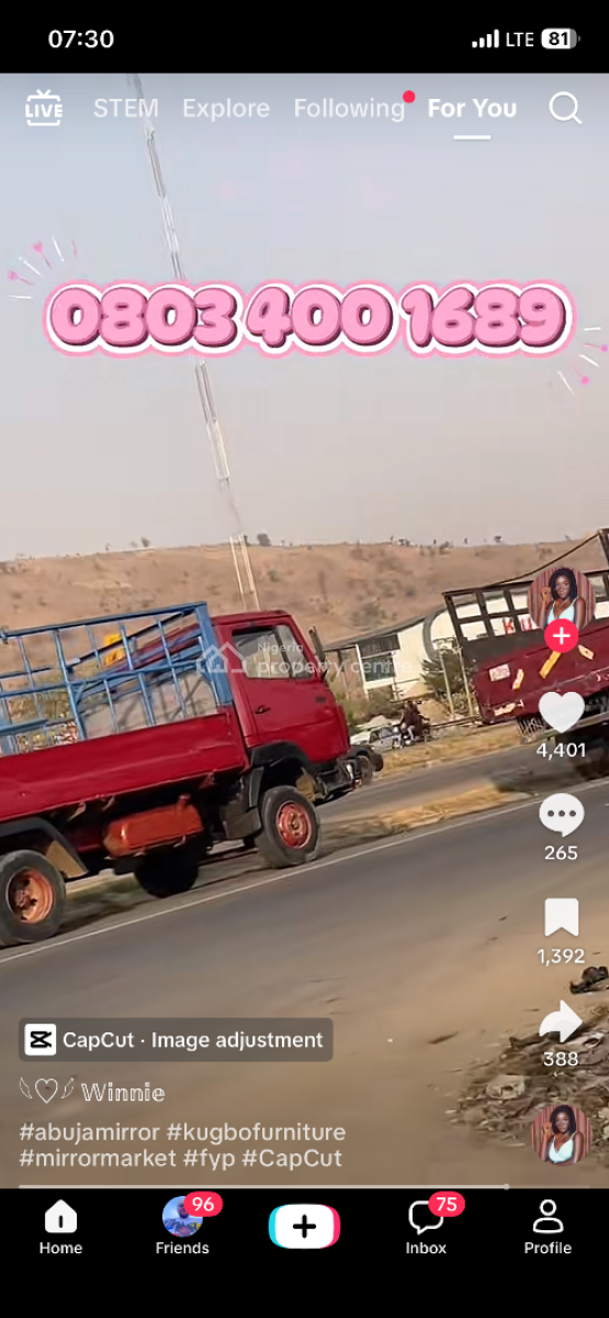 1400sqm, Residential, C of O, Games Village, Kaura, Abuja, Land for Sale