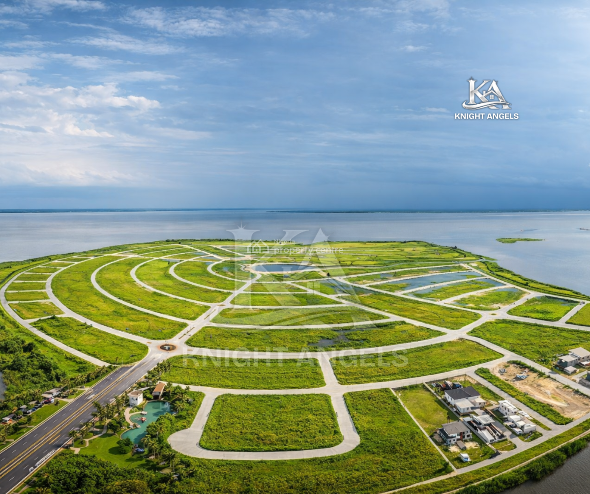 Prime 1000 Sqm Waterfront Land, Phase 2, Orange Island, Lekki, Lagos, Residential Land for Sale