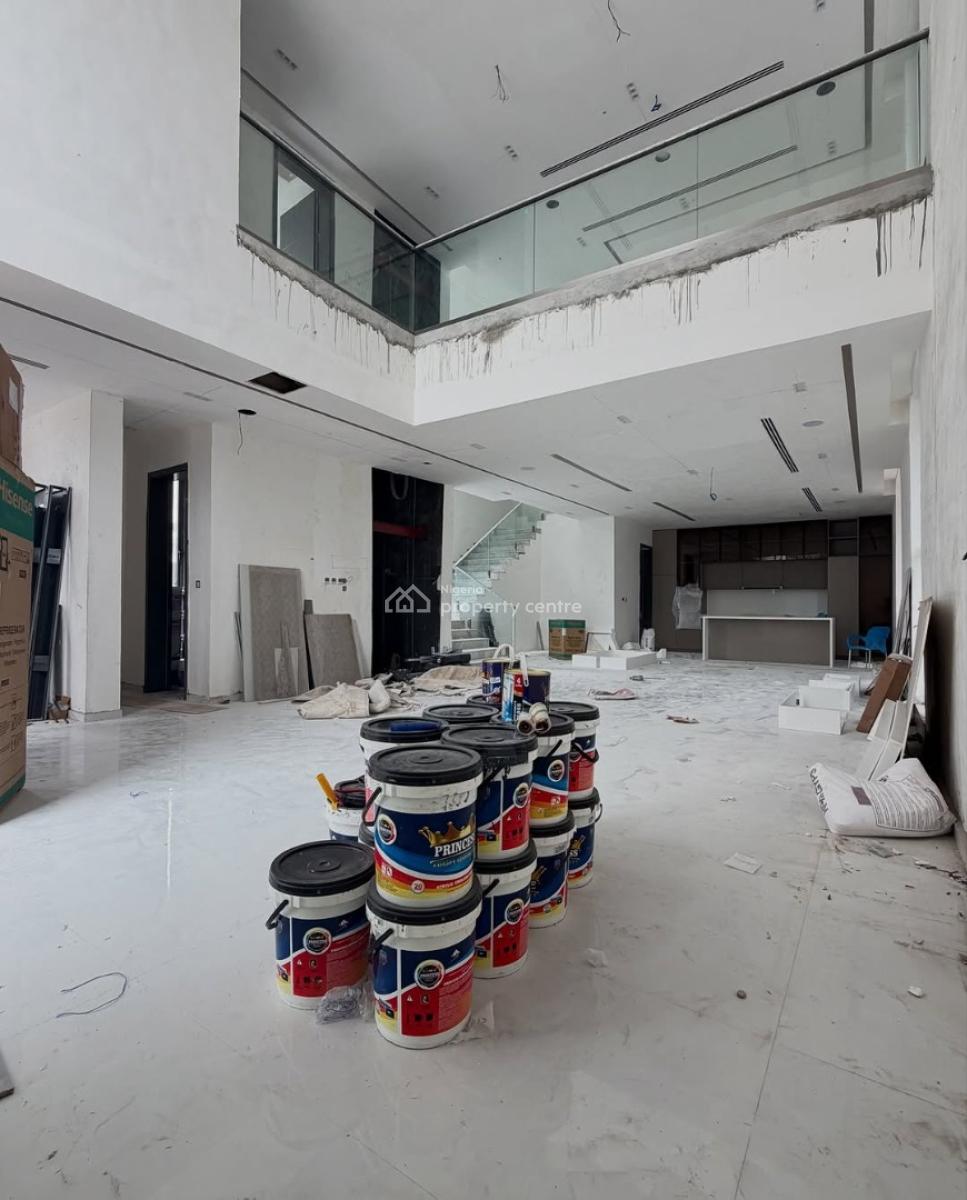 5bedroom Fully Detached Duplex with Cinema, Pentfloor, Swimming Pool, Ikoyi, Lagos, Detached Duplex for Sale