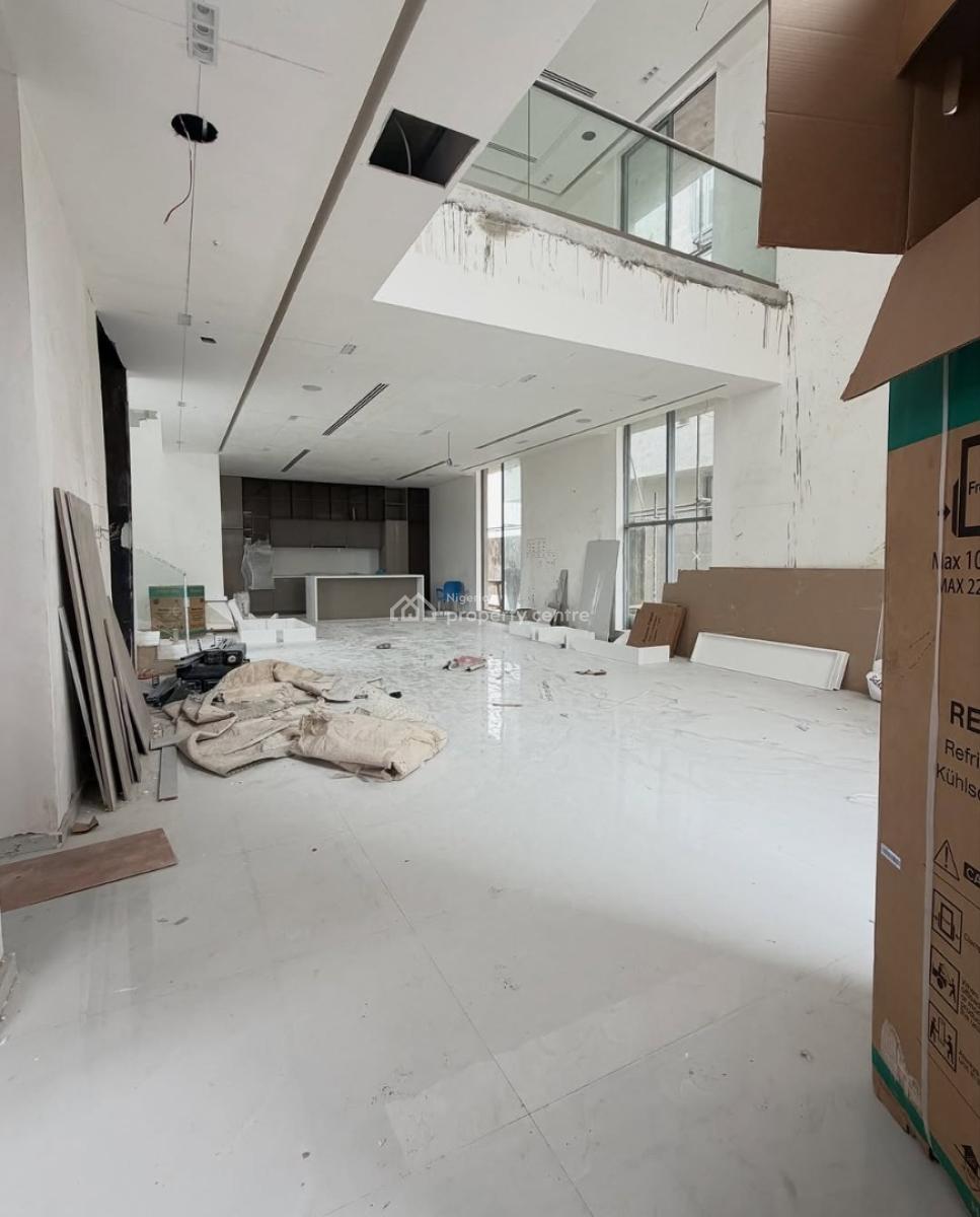 5bedroom Fully Detached Duplex with Cinema, Pentfloor, Swimming Pool, Ikoyi, Lagos, Detached Duplex for Sale