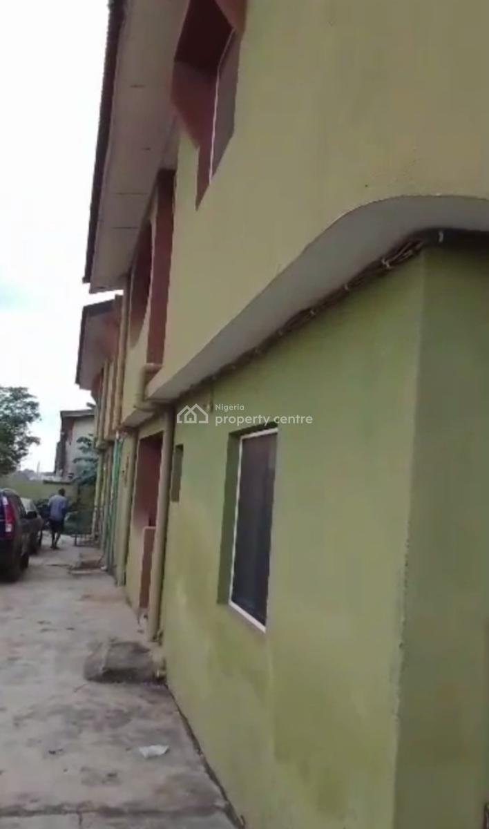 Four Units of 3 Bedroom Flats on Full Plot of Land with 2 Shops, Isheri-oshun Bucknor/ Jakande Road, Isheri, Lagos, Block of Flats for Sale