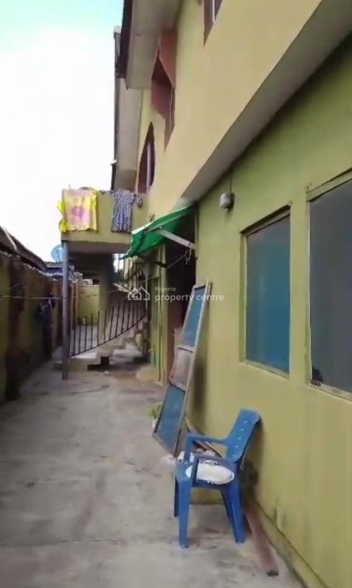 Four Units of 3 Bedroom Flats on Full Plot of Land with 2 Shops, Isheri-oshun Bucknor/ Jakande Road, Isheri, Lagos, Block of Flats for Sale