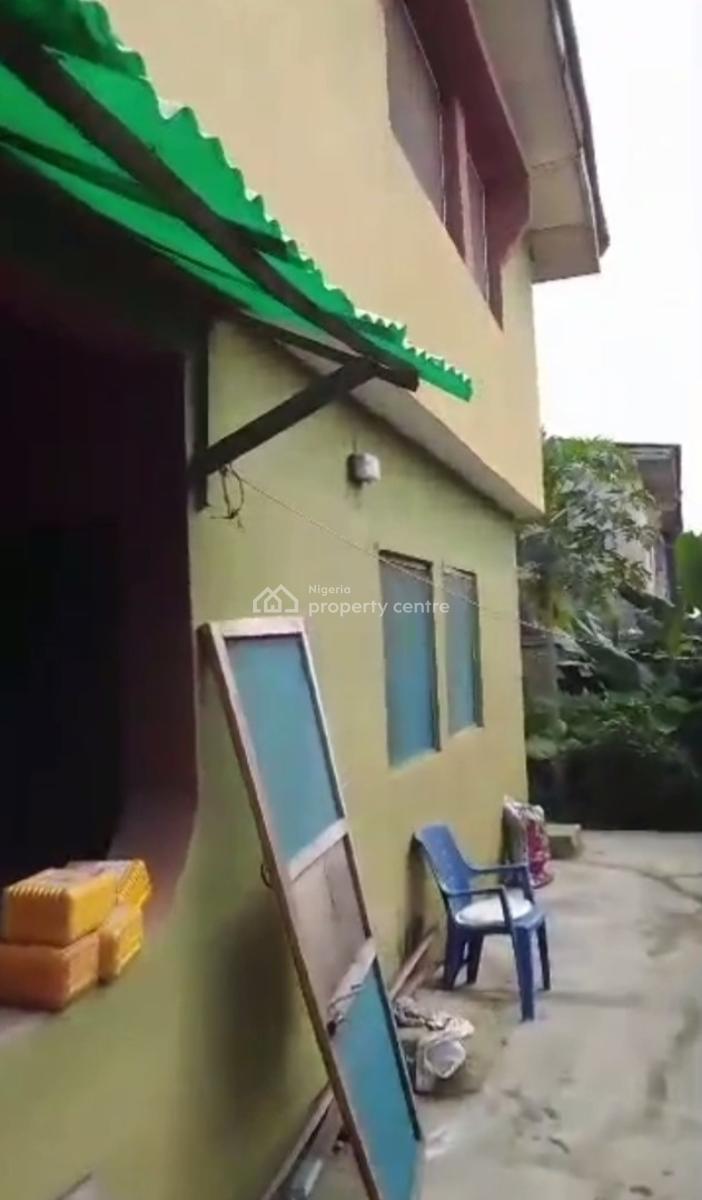 Four Units of 3 Bedroom Flats on Full Plot of Land with 2 Shops, Isheri-oshun Bucknor/ Jakande Road, Isheri, Lagos, Block of Flats for Sale