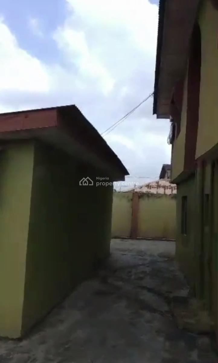 Four Units of 3 Bedroom Flats on Full Plot of Land with 2 Shops, Isheri-oshun Bucknor/ Jakande Road, Isheri, Lagos, Block of Flats for Sale