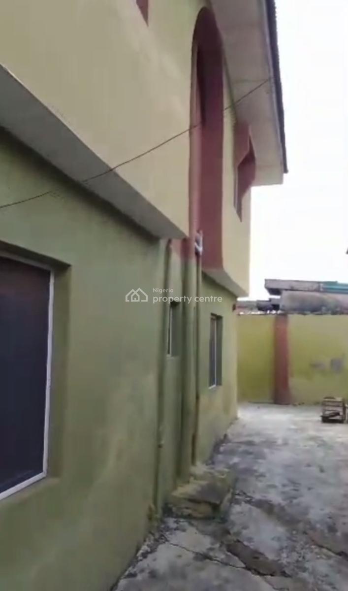 Four Units of 3 Bedroom Flats on Full Plot of Land with 2 Shops, Isheri-oshun Bucknor/ Jakande Road, Isheri, Lagos, Block of Flats for Sale