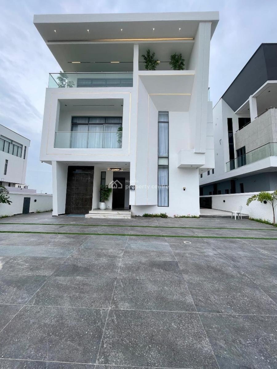 Outstandingly Finished Luxury 5 Bedroom Detached Smart Home with Elevator, Ikate, Lekki, Lagos, Detached Duplex for Sale