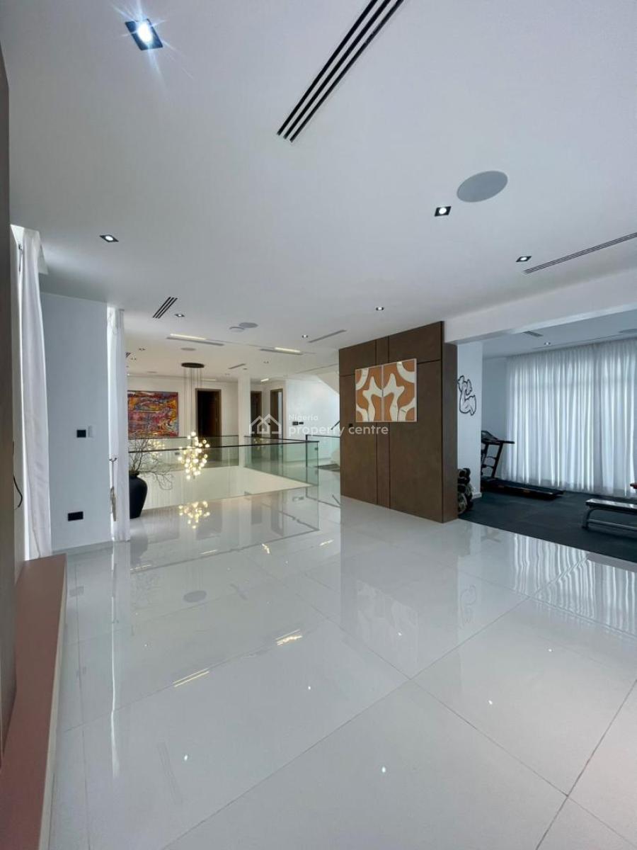 Outstandingly Finished Luxury 5 Bedroom Detached Smart Home with Elevator, Ikate, Lekki, Lagos, Detached Duplex for Sale