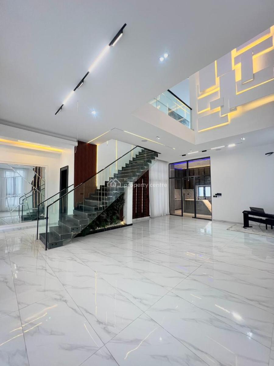 5 Bedroom Fully Detached House + Bq & Swimming Pool, 5 Bedroom Fully Detached House + Bq & Swimming Pool in Chevron, Lekki, Lagos, Detached Duplex for Sale