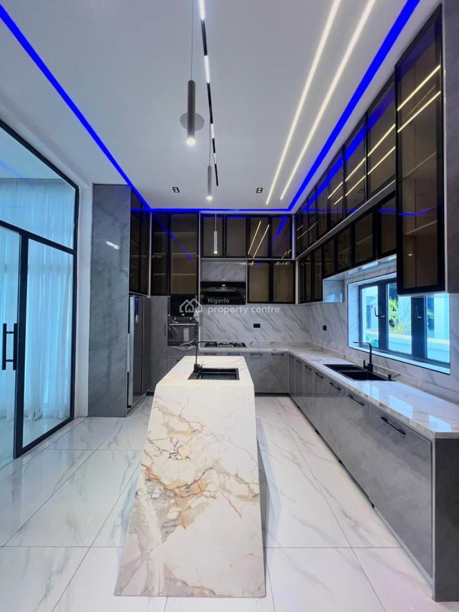 5 Bedroom Fully Detached House + Bq & Swimming Pool, 5 Bedroom Fully Detached House + Bq & Swimming Pool in Chevron, Lekki, Lagos, Detached Duplex for Sale
