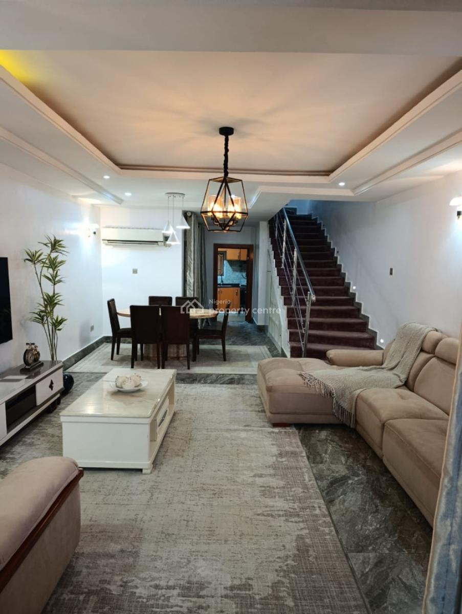 Luxury 4-bedroom Fully Furnished Terrace Duplex, Katampe Extension, Katampe, Abuja, Terraced Duplex for Rent
